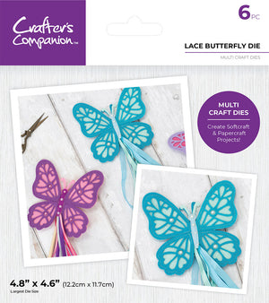 Crafter’s Companion Multi Craft Die - Lace Butterfly Die