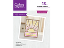 Crafter's Companion Metal Dies Create a Card - Morning Sunrise