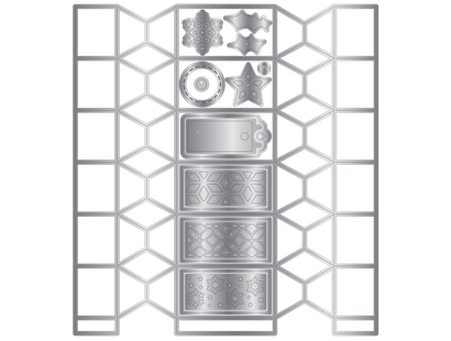 Christmas Cracker Dimensional Metal Die Set