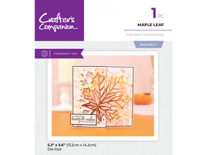 Crafter's Companion Metal Die Edgeable - Maple Leaf