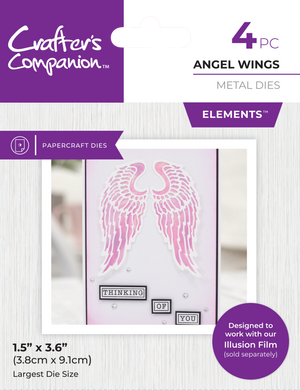 Crafter's Companion Metal Die Angel Wings