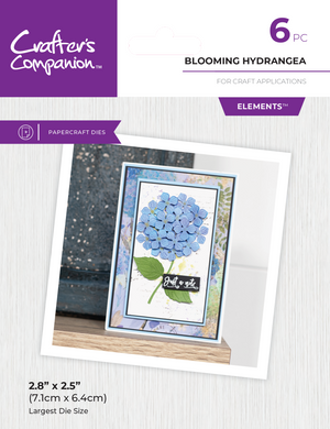 Crafters Companion - Metal Die Elements - Blooming Hydrangea