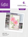 Crafters Companion - Metal Die Elements - Charming Cosmos