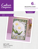 Crafters Companion - Metal Die Elements - Delightful Daisy