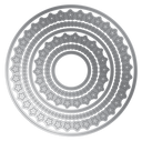 Crafter's Companion Metal Dies Elements - Decorative Nesting Circles