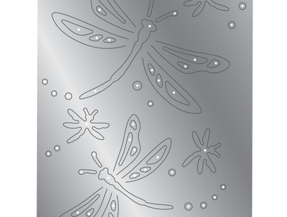 Crafters Companion Metal Dies Elements - Dragonfly Cluster