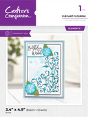 Crafter's Companion Metal Die Elements - Elegant Flourish