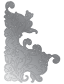 Crafter's Companion Metal Die Elements - Elegant Flourish