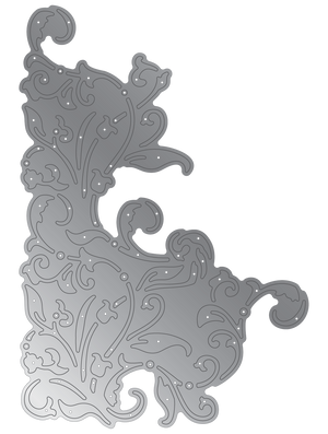 Crafter's Companion Metal Die Elements - Elegant Flourish