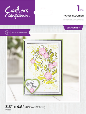 Crafter's Companion Metal Die Elements - Fancy Flourish