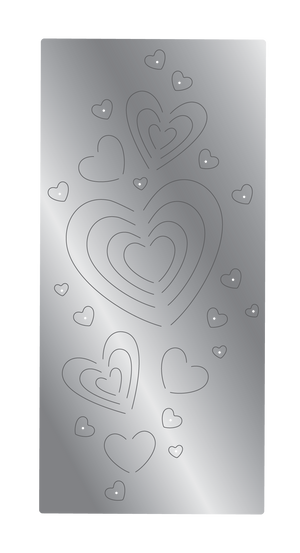 Crafters Companion Metal Dies Elements - Heart Cluster