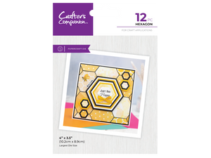 Crafters Companion Metal Die - Hexagon