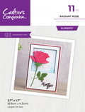 Crafters Companion - Metal Die Elements - Radiant Rose