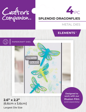 Crafter's Companion Metal Die Splendid Dragonflies