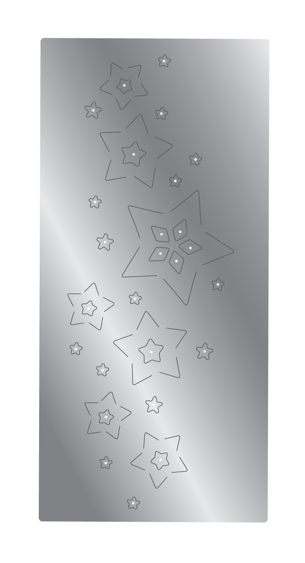 Crafters Companion Metal Dies Elements - Star Cluster