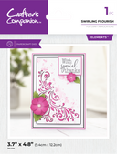 Crafter's Companion Metal Die Elements - Swirling Flourish