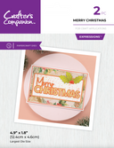 Crafter's Companion Christmas Sentiment Dies Collection