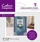 Crafter's Companion Modern Man Metal Die - Embelishment Figures