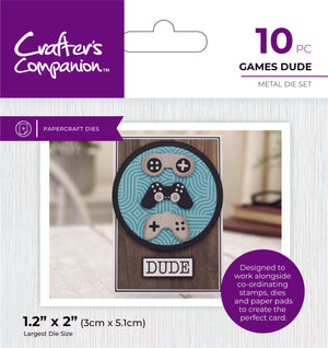 Crafter's Companion Modern Man Metal Die - Games Dude