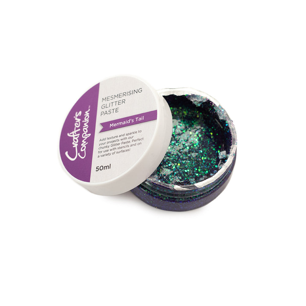 Crafter's Companion Mesmerising Glitter Paste - Mermaid's Tail