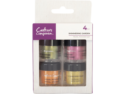 Crafter's Companion - Pearl Powder - Shimmering Garden 4pc