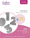 Crafters Companion - Die Cutting & Embossing - Numbers