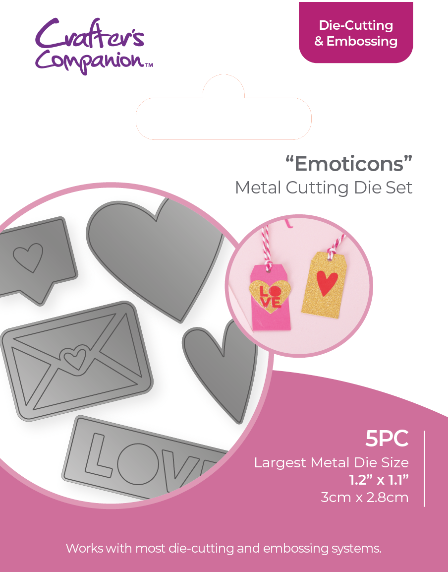 Crafters Companion - Die Cutting & Embossing - Emoticons