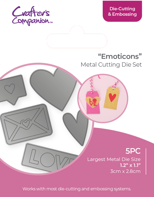 Crafters Companion - Die Cutting & Embossing - Emoticons