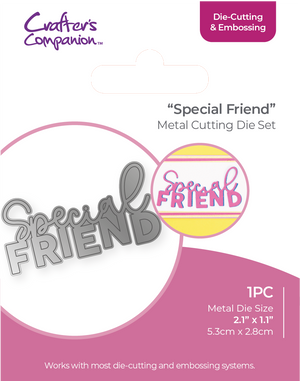 Crafters Companion - Die Cutting & Embossing - Special Friend