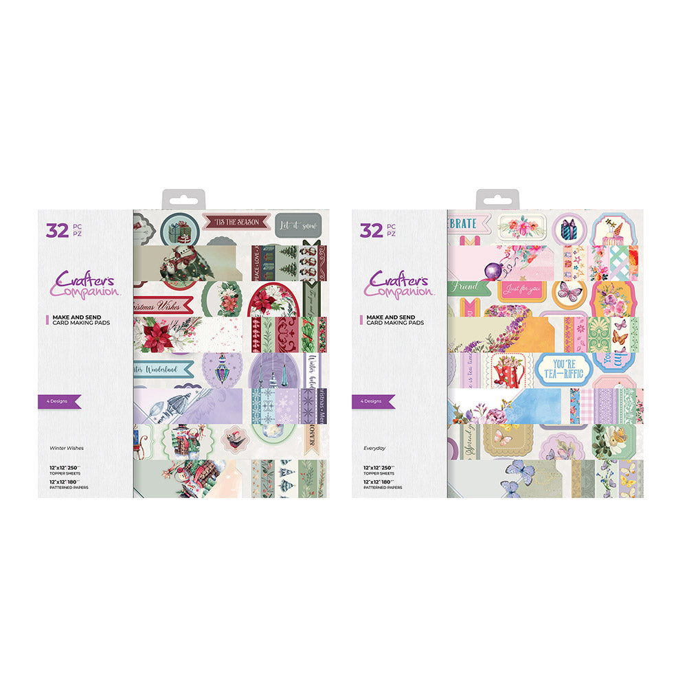 Crafter's Companion Make And Send Pads Collection