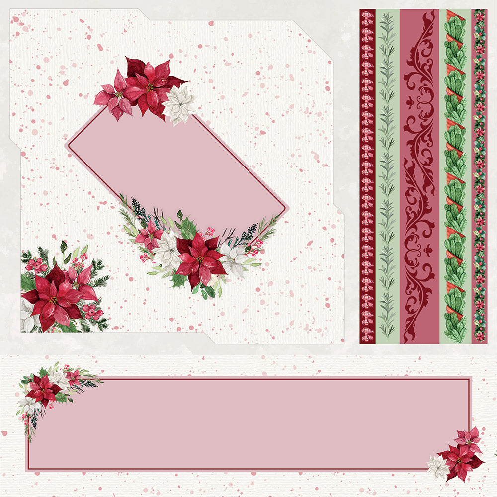 12" x 12" Winter Wishes Paper Pad - 32 Pack