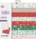 Crafter's Companion - 12 x 12 Paper Pad - Snowflake Swirls