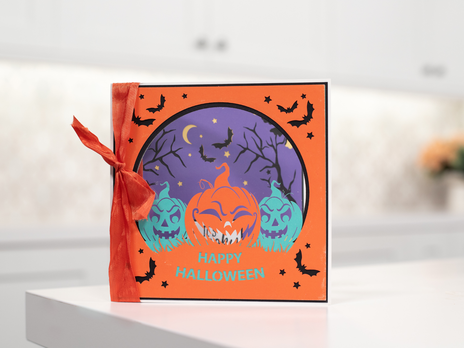 Crafters Companion 5.5" x 5.5" Pre-Cut Layering Pad - Halloween