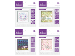 Crafter's Companion Pearl Powder Stencils Collection