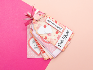 Crafters Companion - Scratch Reveal Cardmaking Kit - Happy Valentines!