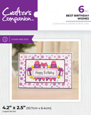 Crafter's Companion Everyday Sentiment Frame Stamp & Dies Collection