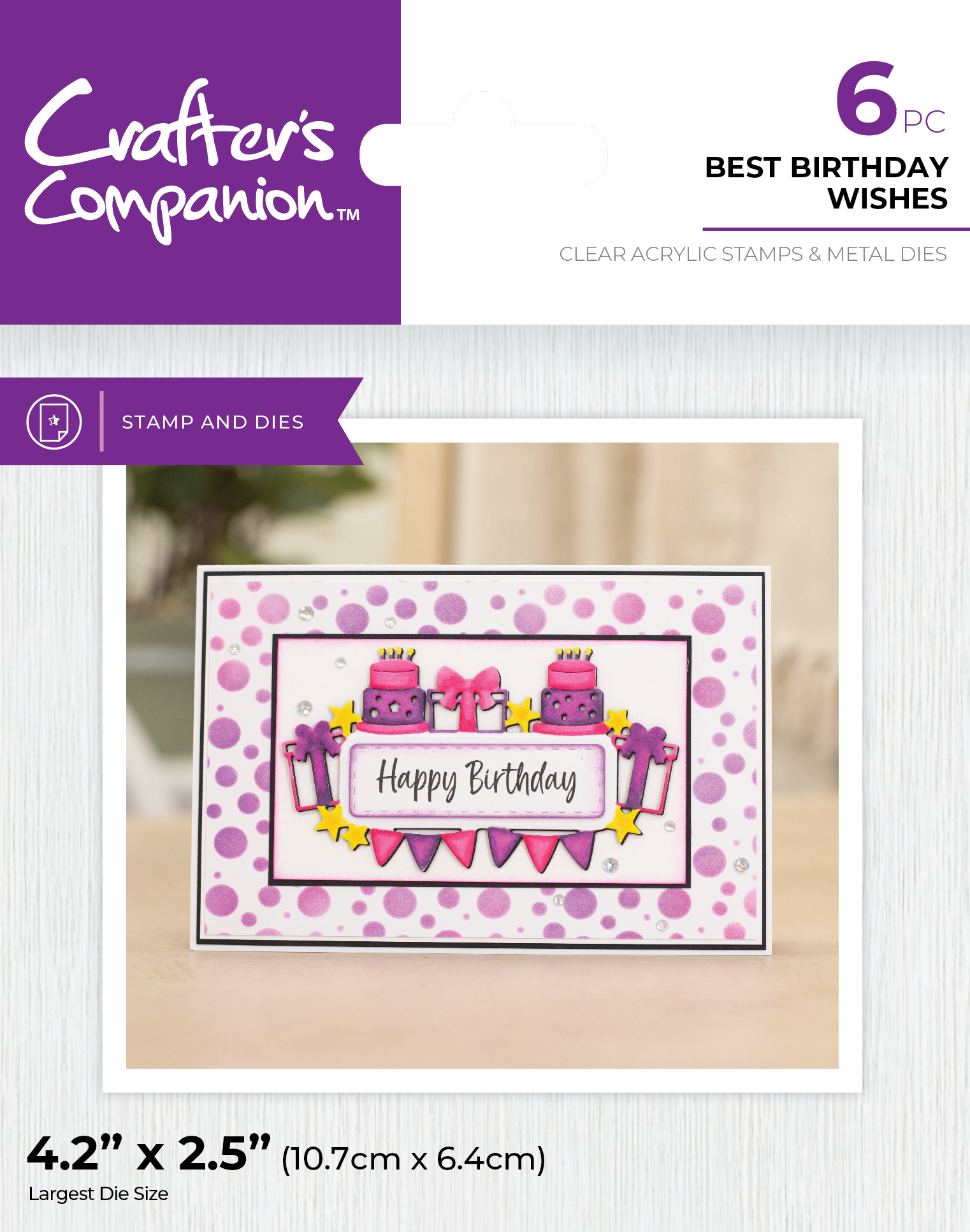 Crafter's Companion Everyday Sentiment Frame Stamp & Dies Collection