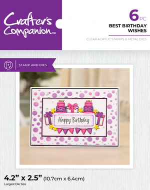 Crafter's Companion Everyday Sentiment Frame Stamp & Dies Collection