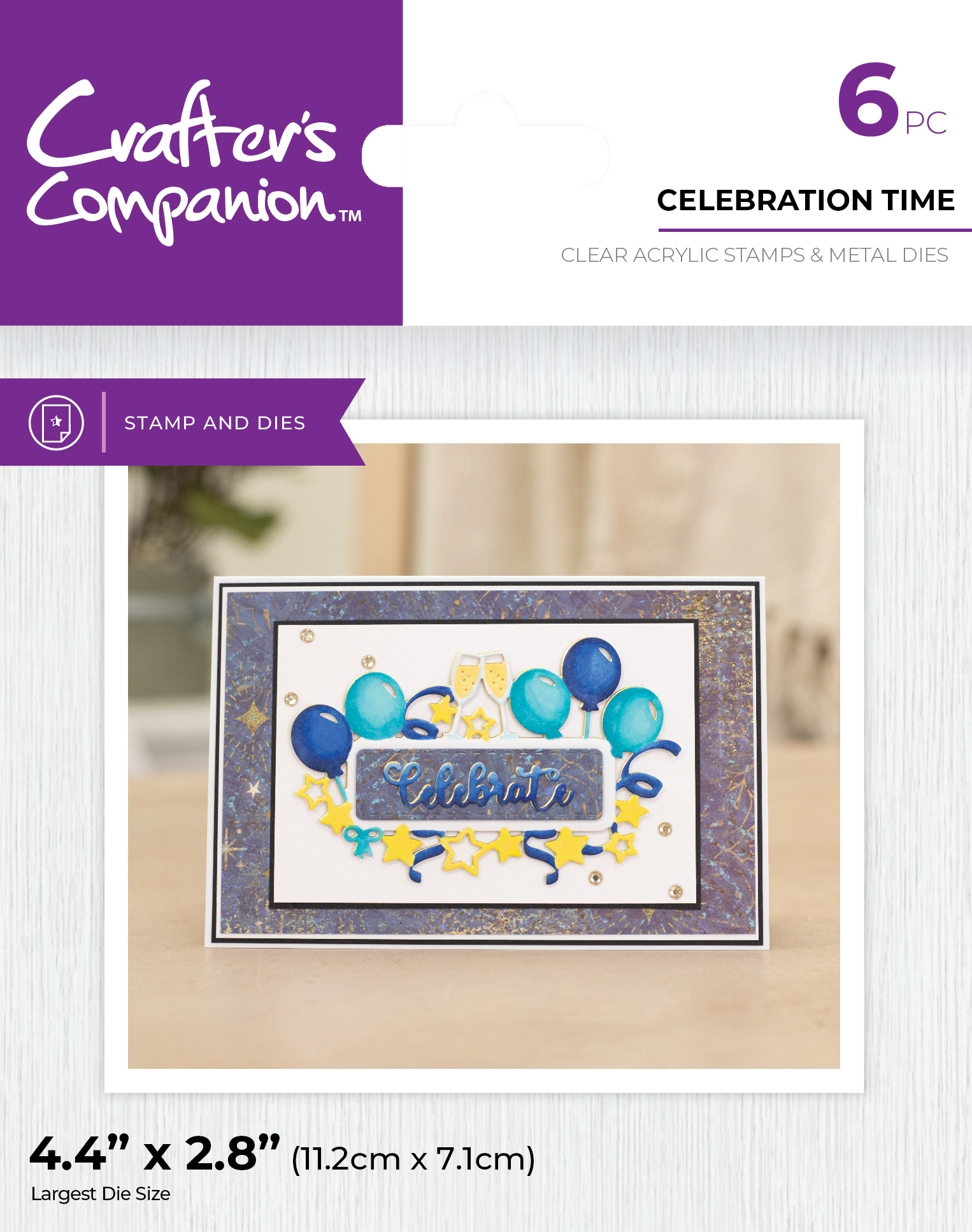 Crafter's Companion Everyday Sentiment Frame Stamp & Dies Collection