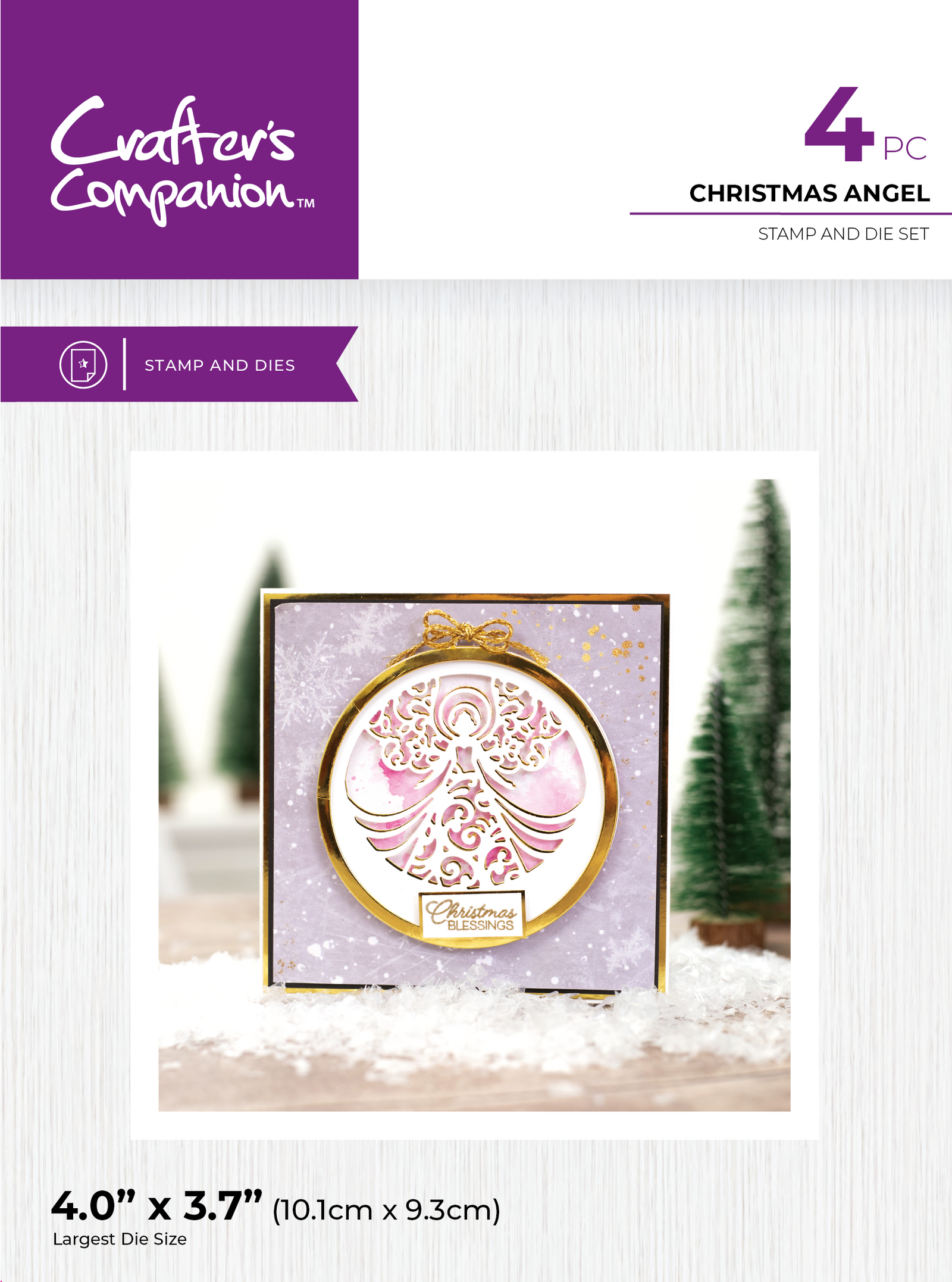 Crafter's Companion Christmas Scene Stamp & Dies Collection