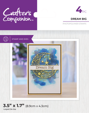 Crafter's Companion Stamp & Die - Dream Big