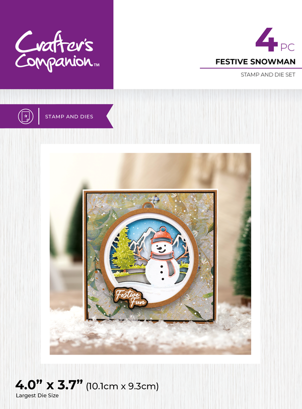 Crafter's Companion Christmas Scene Stamp & Dies Collection