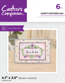 Crafter's Companion Everyday Sentiment Frame Stamp & Dies Collection