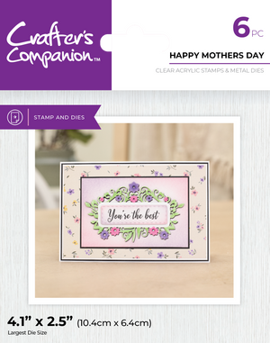 Crafter's Companion Everyday Sentiment Frame Stamp & Dies Collection