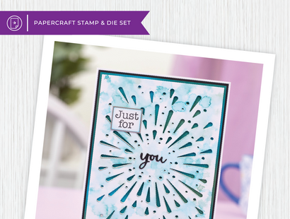 Crafter's Companion Stamp & Die - Just For You