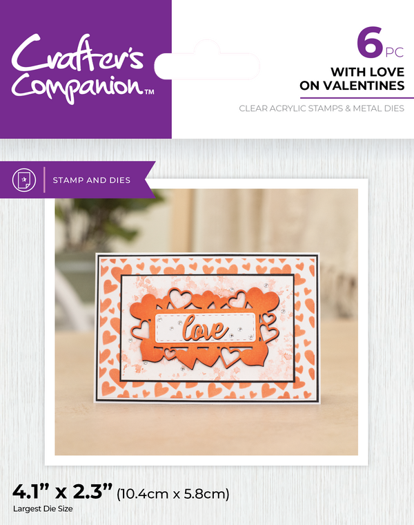 Crafter's Companion Everyday Sentiment Frame Stamp & Dies Collection