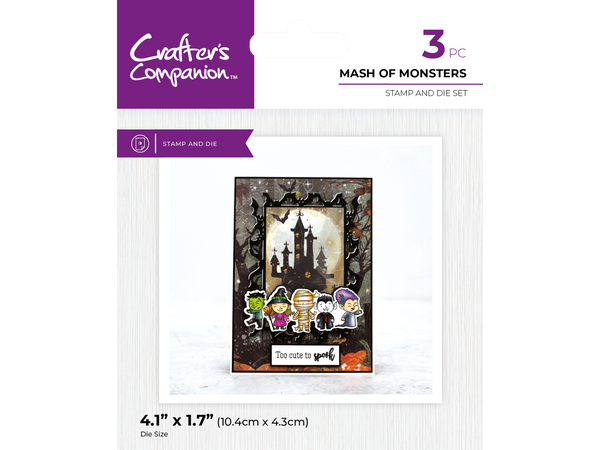 Crafter's Companion - Stamp and Die - Mash of Monsters