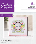 Crafter's Companion Floral Aperture Stamp & Die Collection