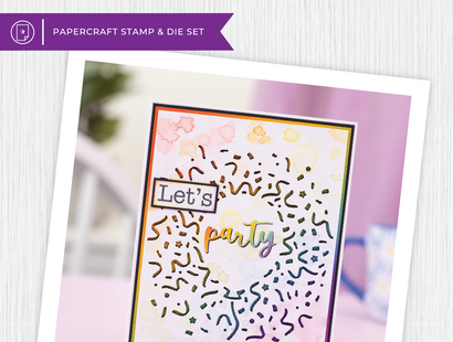 Crafter's Companion Stamp & Die - Party Balloon