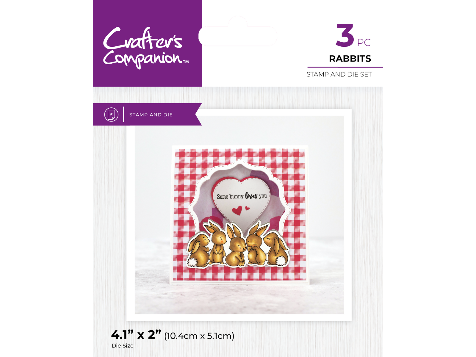 Crafter's Companion Character Embellishement Animal Stamp & Die Collection